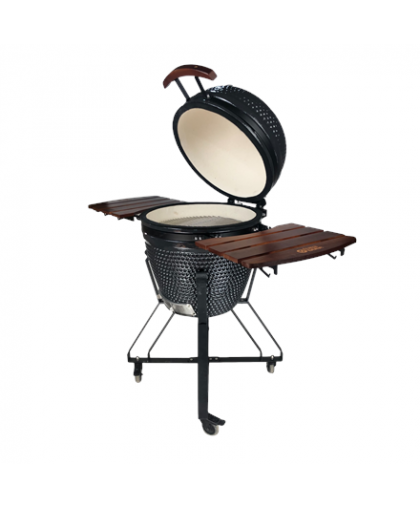 TunaBone Kamado classic barbecue 21 ", dark gray – 14