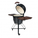 TunaBone Kamado classic barbecue 21 ", dark gray TunaBone Kamado classic barbecue 21 ", dark gray