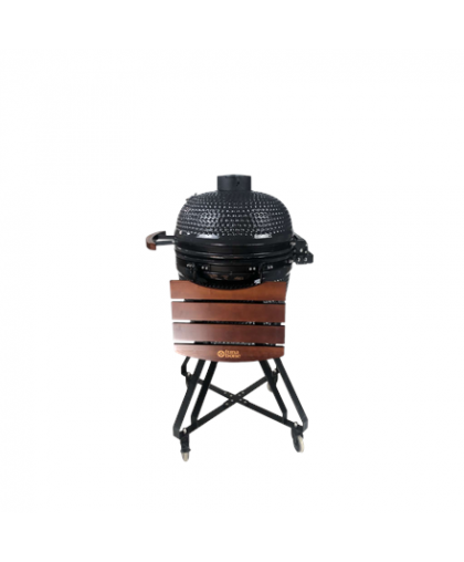 TunaBone Kamado classic barbecue 21 ", dark gray – 15