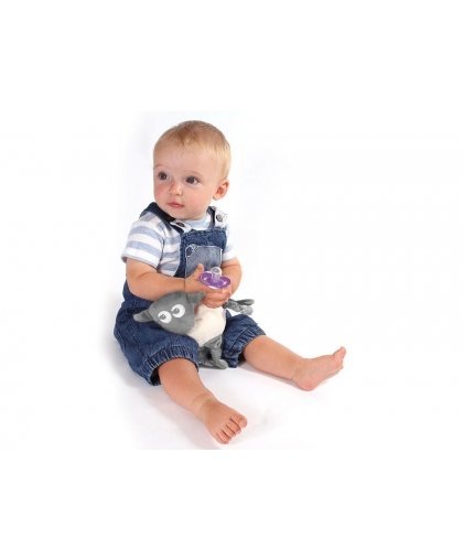 SWEET DREAMERS sleeper with pacifier holder Gray – 3