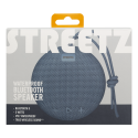 Streetz Portable Speaker Bluetooth Waterproof, 1x 5 W, AUX, IPX7, mic, blue / CM769