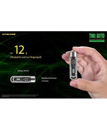 FLASHLIGHT T SERIES 300 LUMENS/TIKI GITD NITECORE – 5