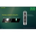FLASHLIGHT T SERIES 300 LUMENS/TIKI GITD NITECORE FLASHLIGHT T SERIES 300 LUMENS/TIKI GITD NITECORE
