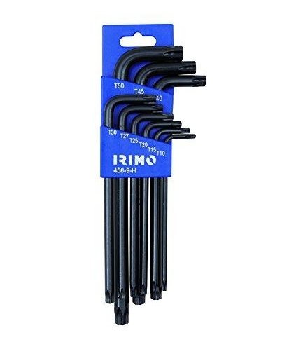 Torx set of L-shaped wrenches 9 pcs TR10-TR50 Decomposition – 2