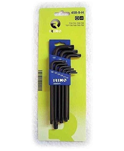Torx set of L-shaped wrenches 9 pcs TR10-TR50 Decomposition – 3