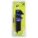 Torx set of L-shaped wrenches 9 pcs TR10-TR50 Decomposition Torx set of L-shaped wrenches 9 pcs TR10-TR50 Decomposition