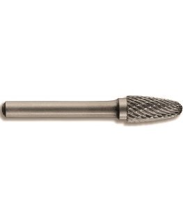 Tivoly Carbide cutter Ø10mm., Shank 6mm. conical-rounded shape
