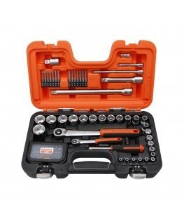 Bahco Galvučių su antgaliais komplektas 1/4“ ir 1/2“ 4-27mm, ilgi ir trumpi antgaliai, 79 vnt