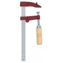 Piher Clamps MM 25cm, mouth depth 7cm, max 4000N, wooden handle
