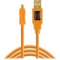 Tether Tools TetherPro 4.6m kabelis USB 2.0 to Mini B CU8015 Tether Tools TetherPro 4.6m kabelis USB 2.0 to Mini B CU8015