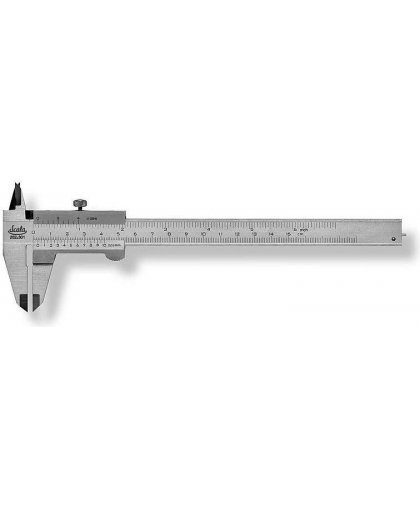 Caliper "252" 150mm 0,05mm 1/128 ", Scala – 2