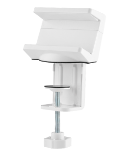 Desk clamp DELTACO OFFICE for branch socket, white / DELO-0201