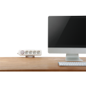 DELTACO OFFICE extension holder, white / DELO-0201