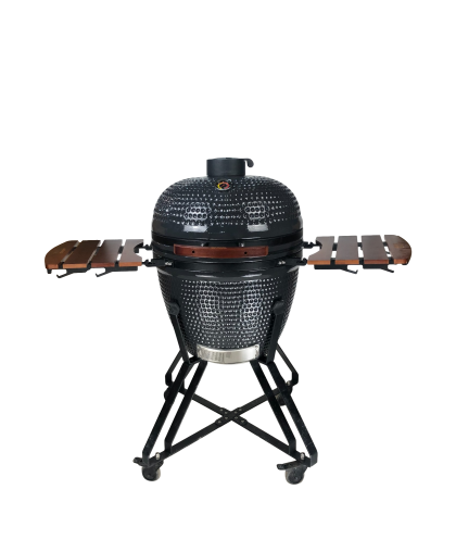 TunaBone Kamado classic barbecue 23 ", size L, dark gray – 2
