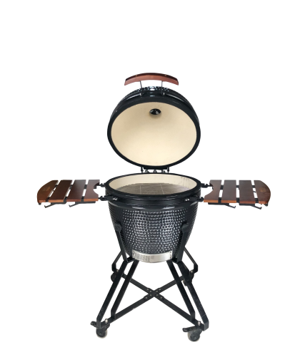 TunaBone Kamado classic barbecue 23 ", size L, dark gray – 3