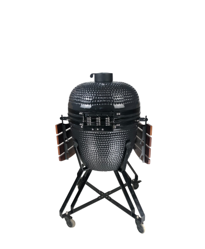 TunaBone Kamado classic barbecue 23 ", size L, dark gray – 5