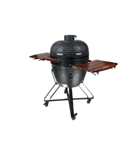 TunaBone Kamado classic barbecue 23 ", size L, dark gray – 8