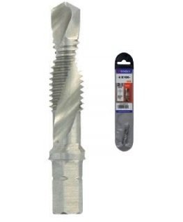 Combined tap with drill (2 in1) HSS, 1/4 "hex, M6x1xL44 TIVOLY