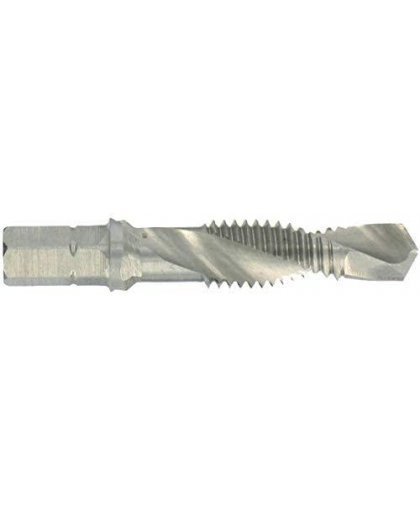 Combined tap with drill (2 in1) HSS, 1/4 "hex, M6x1xL44 TIVOLY – 3
