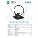 TV kambarinė antena eSTAR T-415A Juoda TV kambarinė antena eSTAR T-415A Juoda
