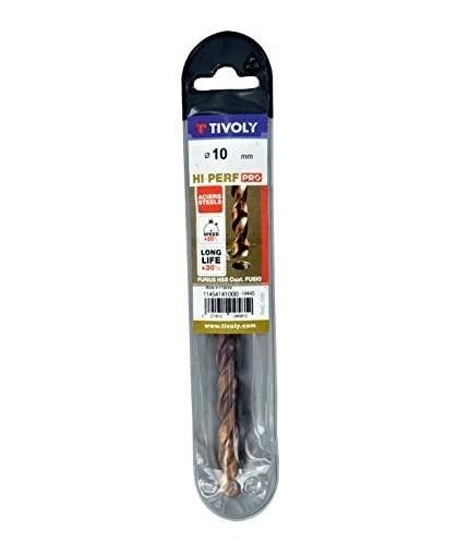 Tivoly Metal drill Furius HSS Ti2N Fusio "Split point" 135 ° Ø10.5 mm, in blister. – 5