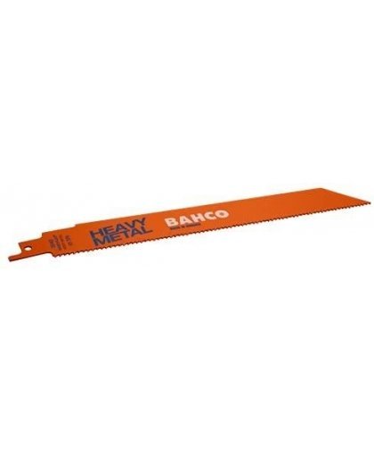 Bahco Straight saw blades Sandflex Bi-Metal 150mm * 0.9mm ST 8 / 12TPI, for heavy metal 5pcs – 7