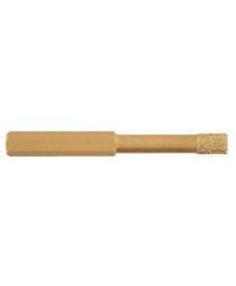 Diamond drill for tiles and marble TIVOLY, with paraffin, "Heavy duty", Hex shank (Ø) 8 mm