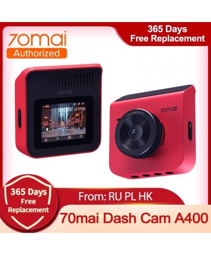 DASHCAM 145 DEGREE/A400 WHITE 70MAI – 2