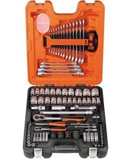 Bahco Galvų, priedų ir raktų komplektas 1/2" ir 1/4" 94 vnt