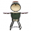 TunaBone Kamado Pro kepsninė 22", M dydis, žalia TunaBone Kamado Pro kepsninė 22", M dydis, žalia