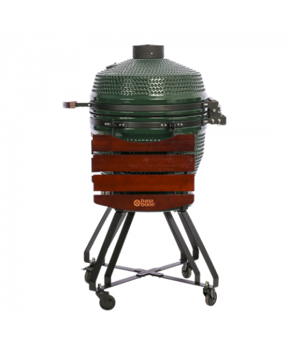 TunaBone Kamado Pro barbecue 22 ", size M, green – 19