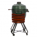 TunaBone Kamado Pro barbecue 22 ", size M, green