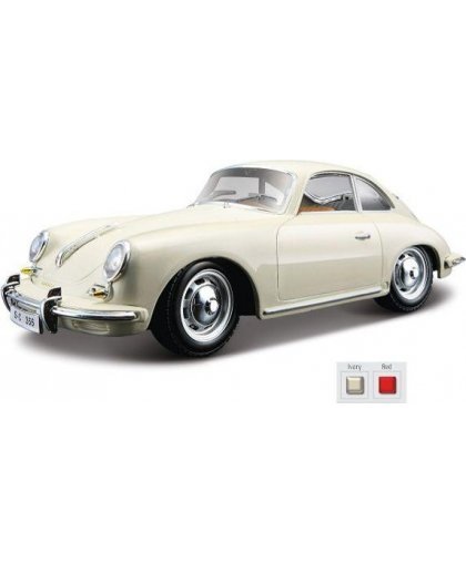BBURAGO automodelis 1/24 Porsche 356B Coupe 1961, 18-22079 – 7