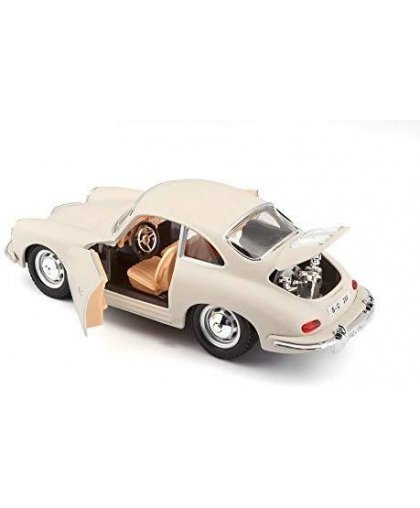 BBURAGO automodelis 1/24 Porsche 356B Coupe 1961, 18-22079 – 14