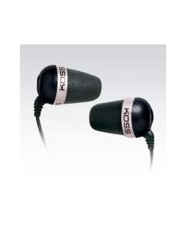 Koss Headphones THE PLUG CLASSIC in-ear, 3.5mm (1/8 inch), Black, Noice canceling,