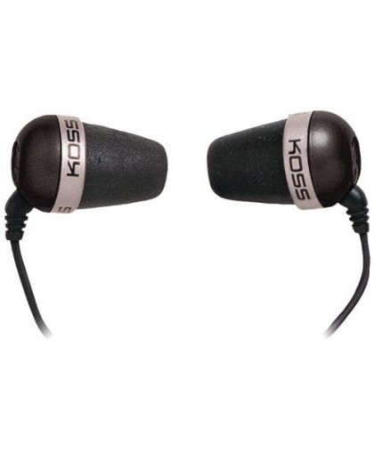 Koss Headphones THE PLUG CLASSIC in-ear, 3.5mm (1/8 inch), Black, Noice canceling, – 3