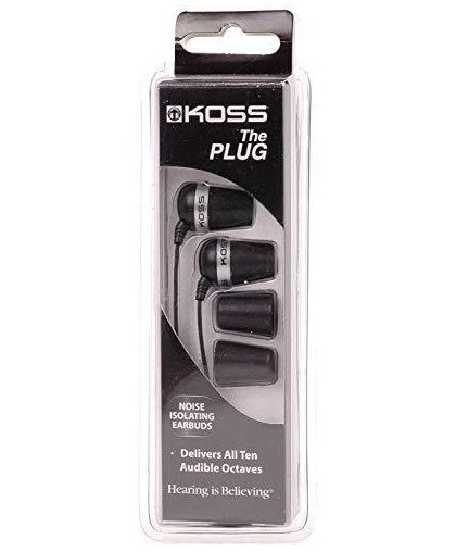 Koss Headphones THE PLUG CLASSIC in-ear, 3.5mm (1/8 inch), Black, Noice canceling, – 5