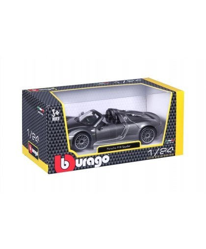 BBURAGO automodelis 1/24 Porsche 918 Spyder, 18-21076 – 4