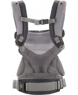 ERGOBABY carrier 360 COOL AIR, carbon gray, BC360PBLKGRY