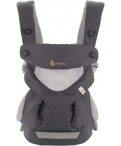 ERGOBABY carrier 360 COOL AIR, carbon gray, BC360PBLKGRY – 2