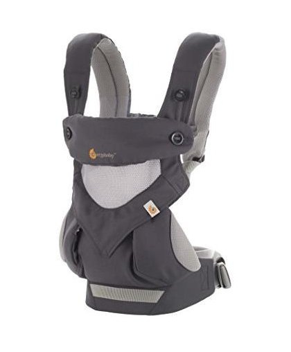 ERGOBABY carrier 360 COOL AIR, carbon gray, BC360PBLKGRY – 8