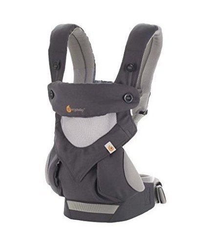 ERGOBABY carrier 360 COOL AIR, carbon gray, BC360PBLKGRY – 9