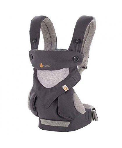 ERGOBABY carrier 360 COOL AIR, carbon gray, BC360PBLKGRY – 18