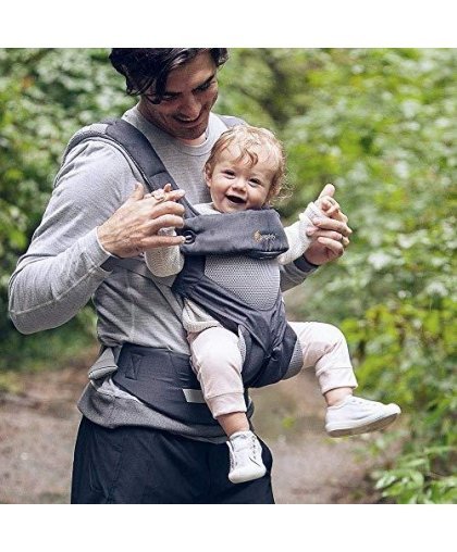ERGOBABY carrier 360 COOL AIR, carbon gray, BC360PBLKGRY – 21