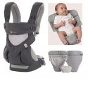 ERGOBABY carrier 360 COOL AIR, carbon gray, BC360PBLKGRY ERGOBABY carrier 360 COOL AIR, carbon gray, BC360PBLKGRY