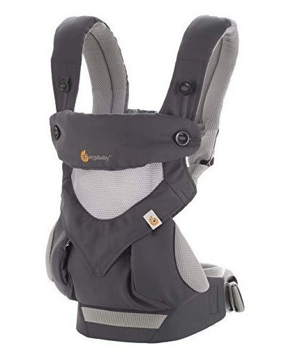 ERGOBABY carrier 360 COOL AIR, carbon gray, BC360PBLKGRY – 30