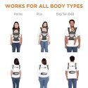 ERGOBABY carrier 360 COOL AIR, carbon gray, BC360PBLKGRY ERGOBABY carrier 360 COOL AIR, carbon gray, BC360PBLKGRY