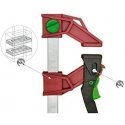Quick fix clamp PAL plastic, 16cm * 8, max 120kg PIHER Quick fix clamp PAL plastic, 16cm * 8, max 120kg PIHER