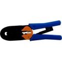 Modular tool for 4/6/8-pin, with cutter / remover, metal / plastic DELTACOIMP blue / black / orange / VK-16 Modular tool for 4/6/8-pin, with cutter / remover, metal / plastic DELTACOIMP blue / black / orange / VK-16