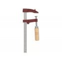 Piher Clamps MM 15cm, mouth depth 7cm, max 4000N, wooden handle Piher Clamps MM 15cm, mouth depth 7cm, max 4000N, wooden handle